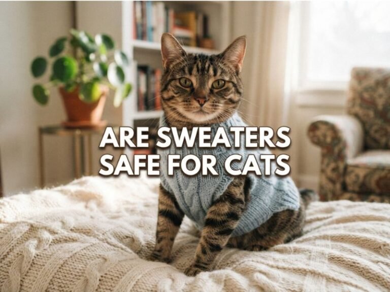 Are Sweaters Safe for Cats