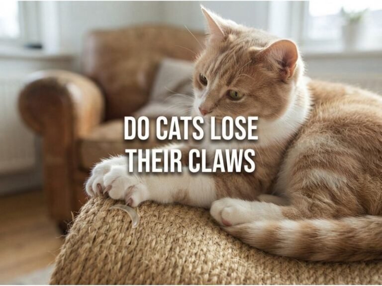 Do Cats Lose Their Claws