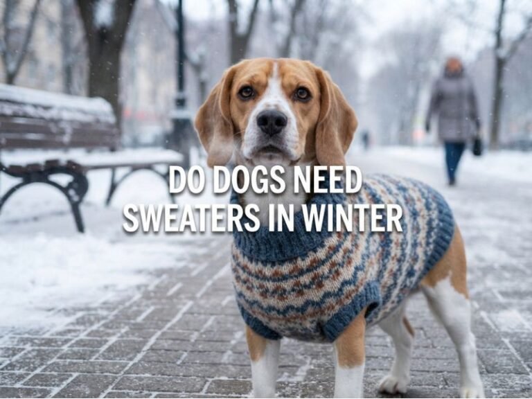 Do Dogs Need Sweaters in Winter