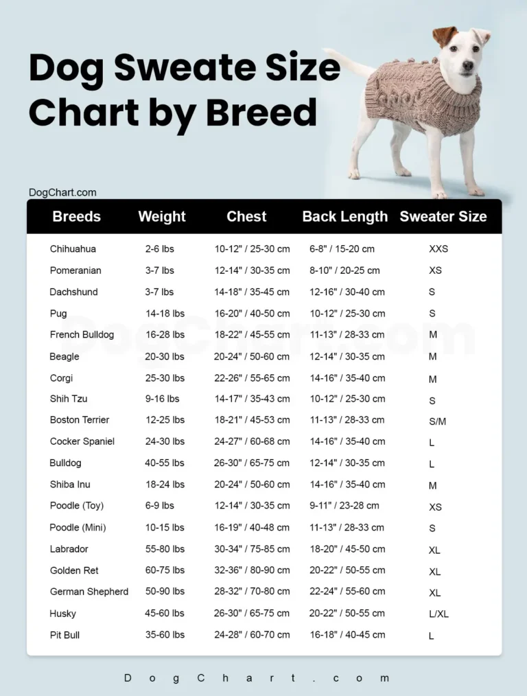 What Size Sweater Does My Dog Wear? A Simple Guide to Measuring Your Dog