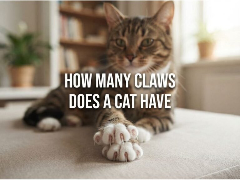 How Many Claws Does a Cat Have