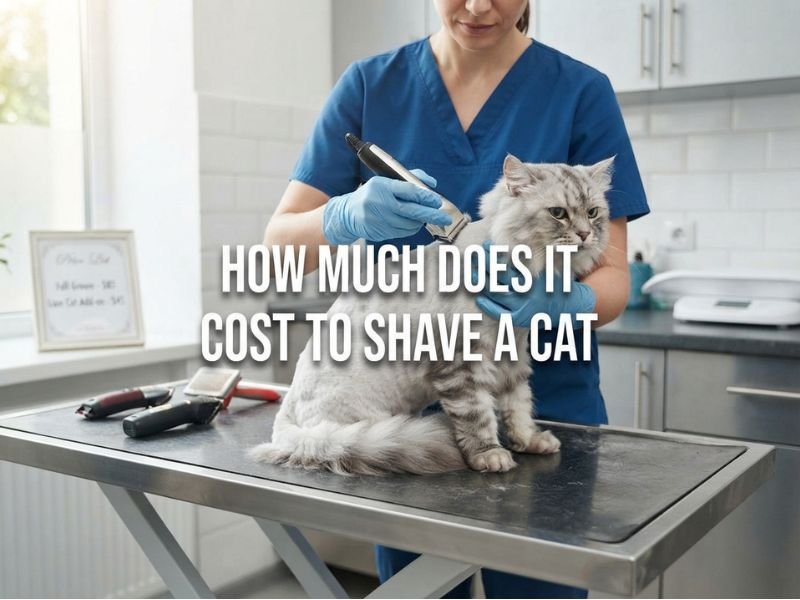 How Much Does It Cost to Shave a Cat