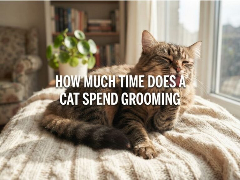 How Much Time Does a Cat Spend Grooming
