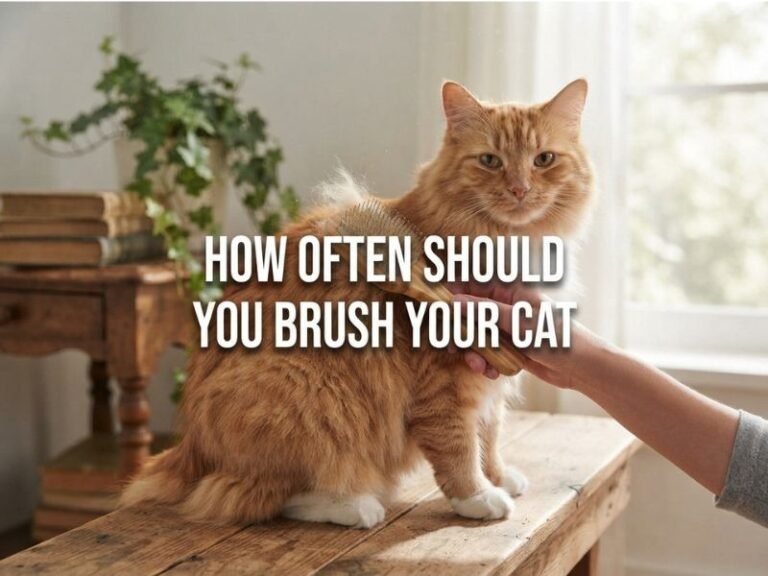 How Often Should You Brush Your Cat