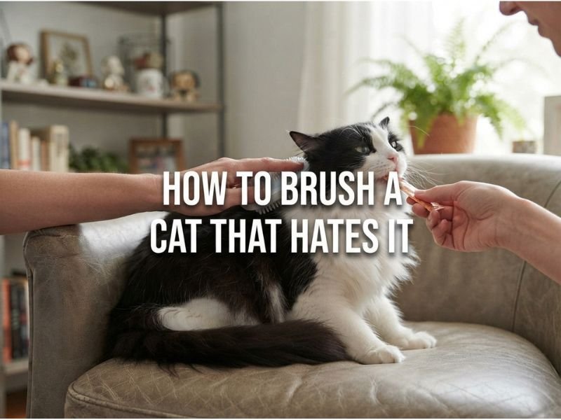 How to Brush a Cat That Hates It