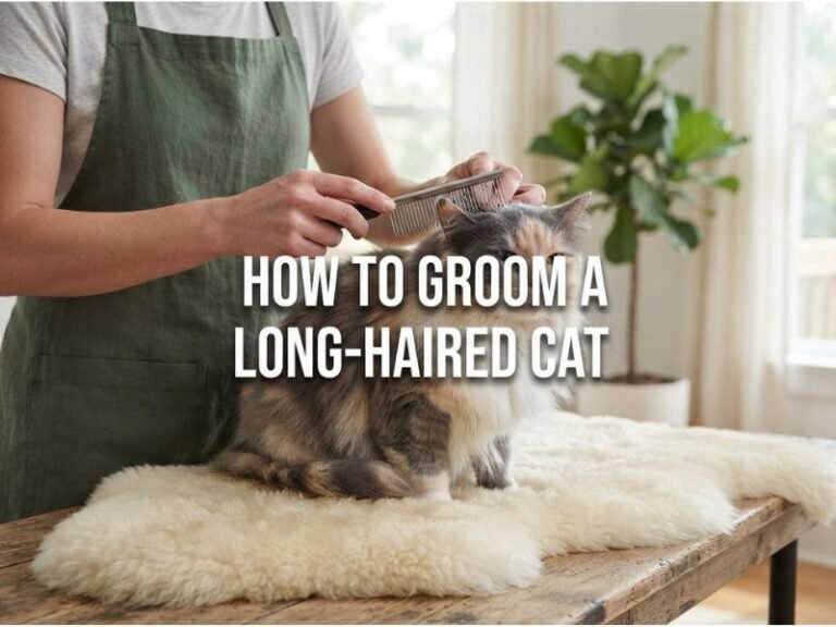 How to Groom a Long-Haired Cat