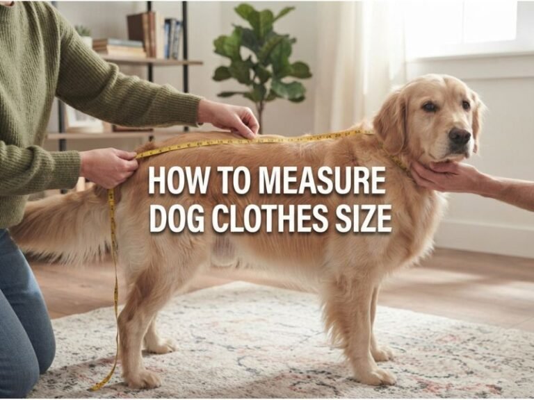 How to Measure Dog Clothes Size