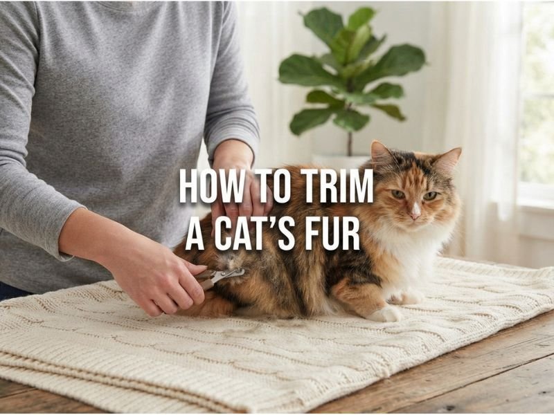 How to Trim a Cat's Fur