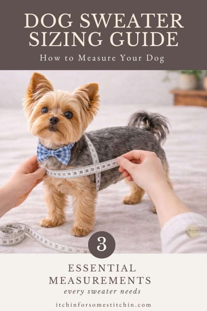 How to Measure a Dog for a Sweater